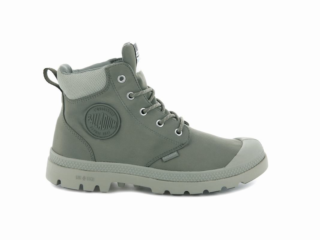 Palladium Pampa Lite + Cuff Wp Muške Vodootporna Čizme Zelene ||TZ1230867||